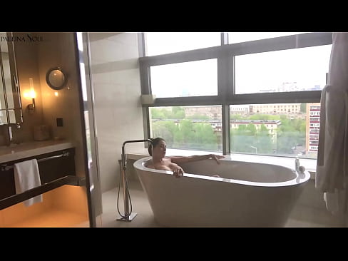 ❤️ Möhtəşəm babe Ehtirasla hamamda öz pişiyini çəkdi ❤ Anal video bizdə ﹏